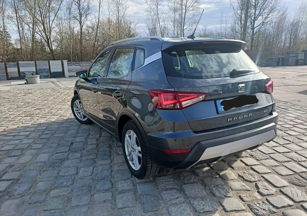 Seat Arona cena 59900 przebieg: 71500, rok produkcji 2019 z Prusice małe 497